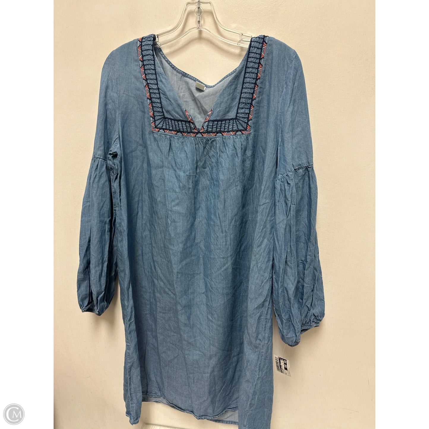 Dress Casual Short By Old Navy In Blue Denim, Size: L