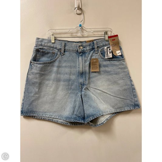 Shorts By Levis In Blue Denim, Size: 16