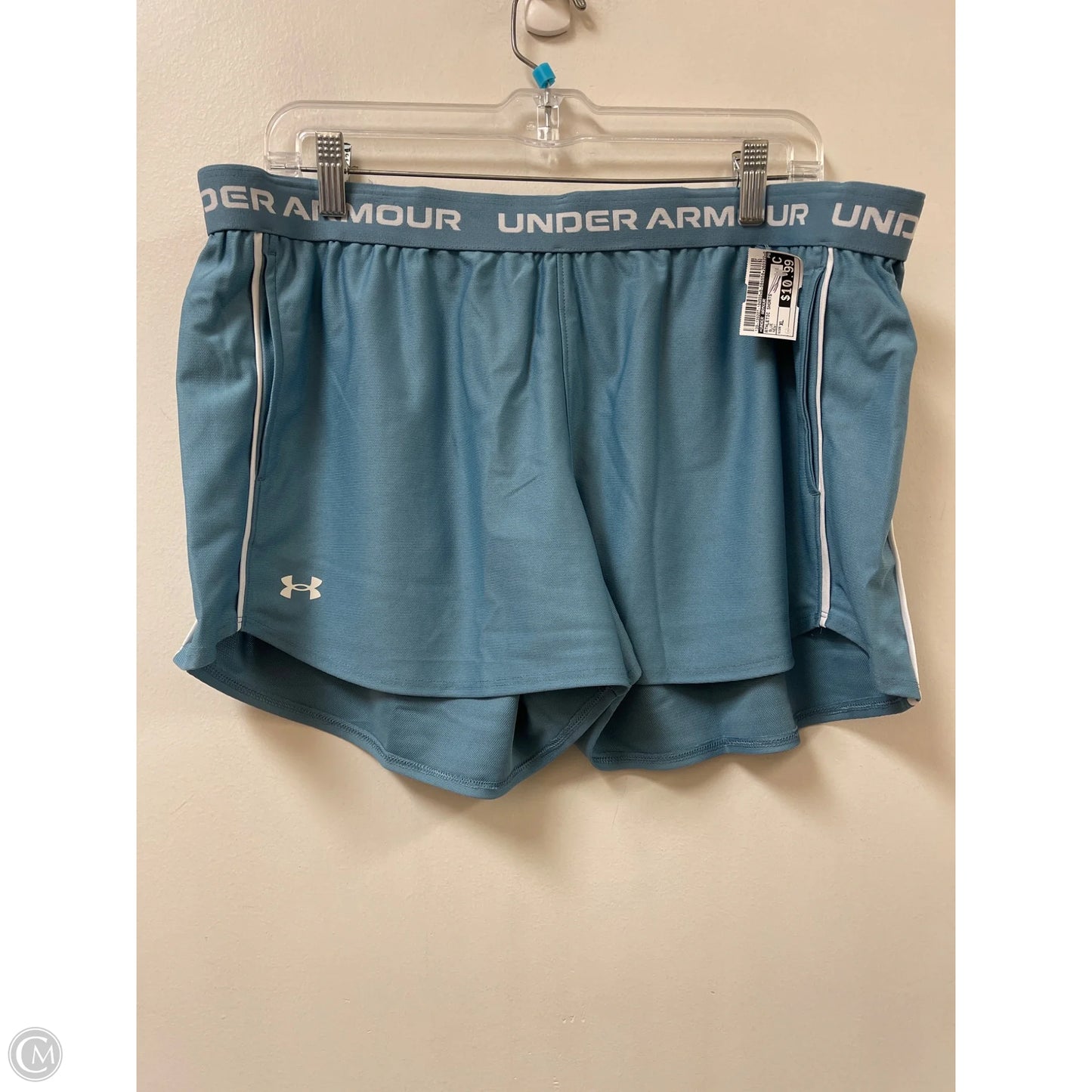 Athletic Shorts By Under Armour In Blue, Size: Xl