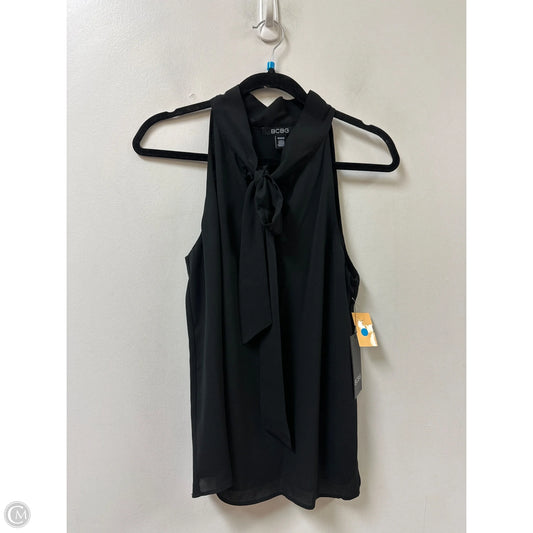Top Sleeveless By Bcbg In Black, Size: M