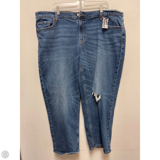 Jeans Boyfriend By Old Navy In Blue Denim, Size: 20