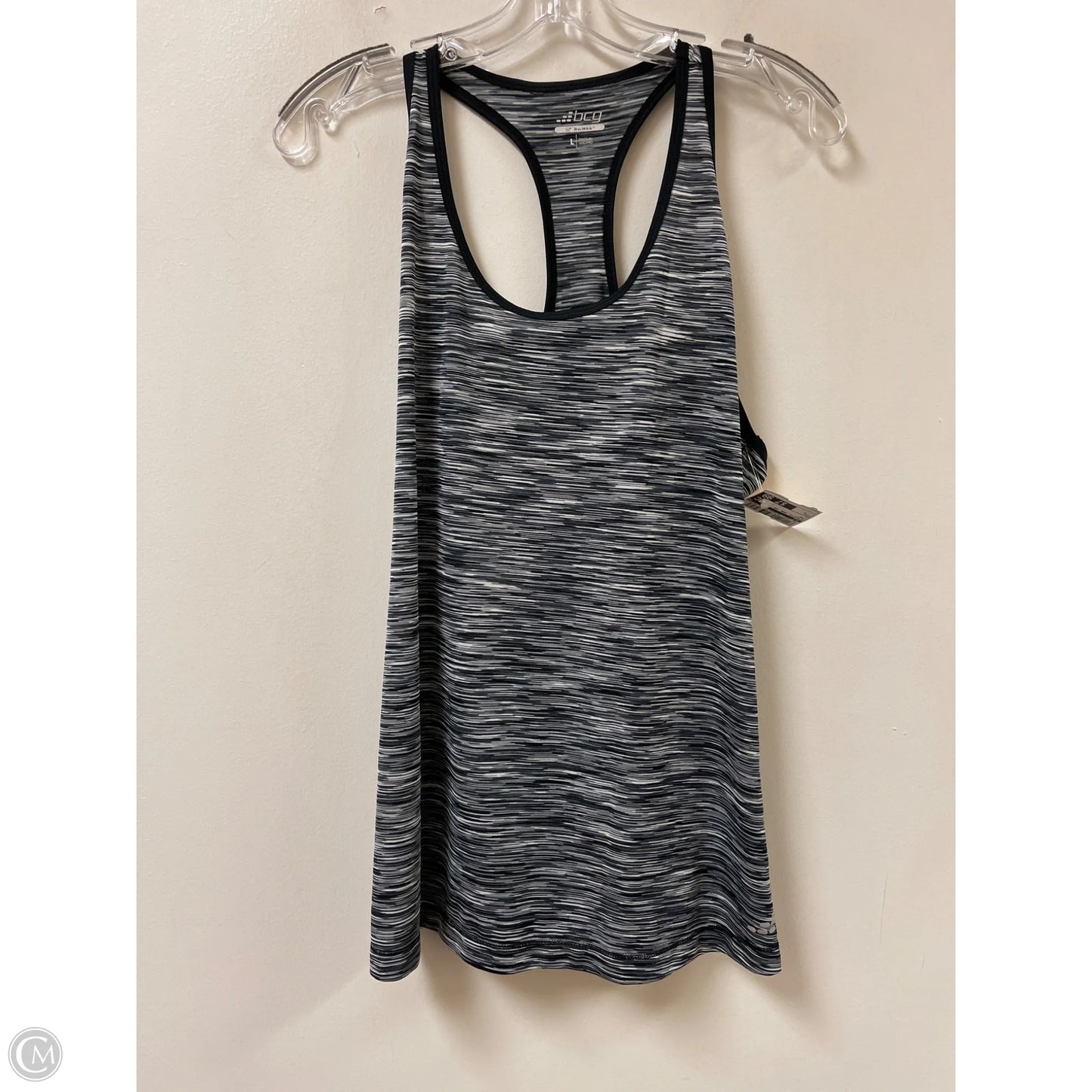 Athletic Tank Top By Bcg In Grey, Size: L