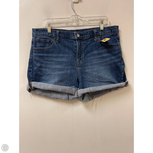 Shorts By Gap In Blue Denim, Size: 16