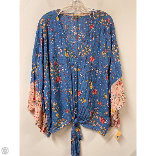 Top Long Sleeve By Democracy In Blue, Size: 3x