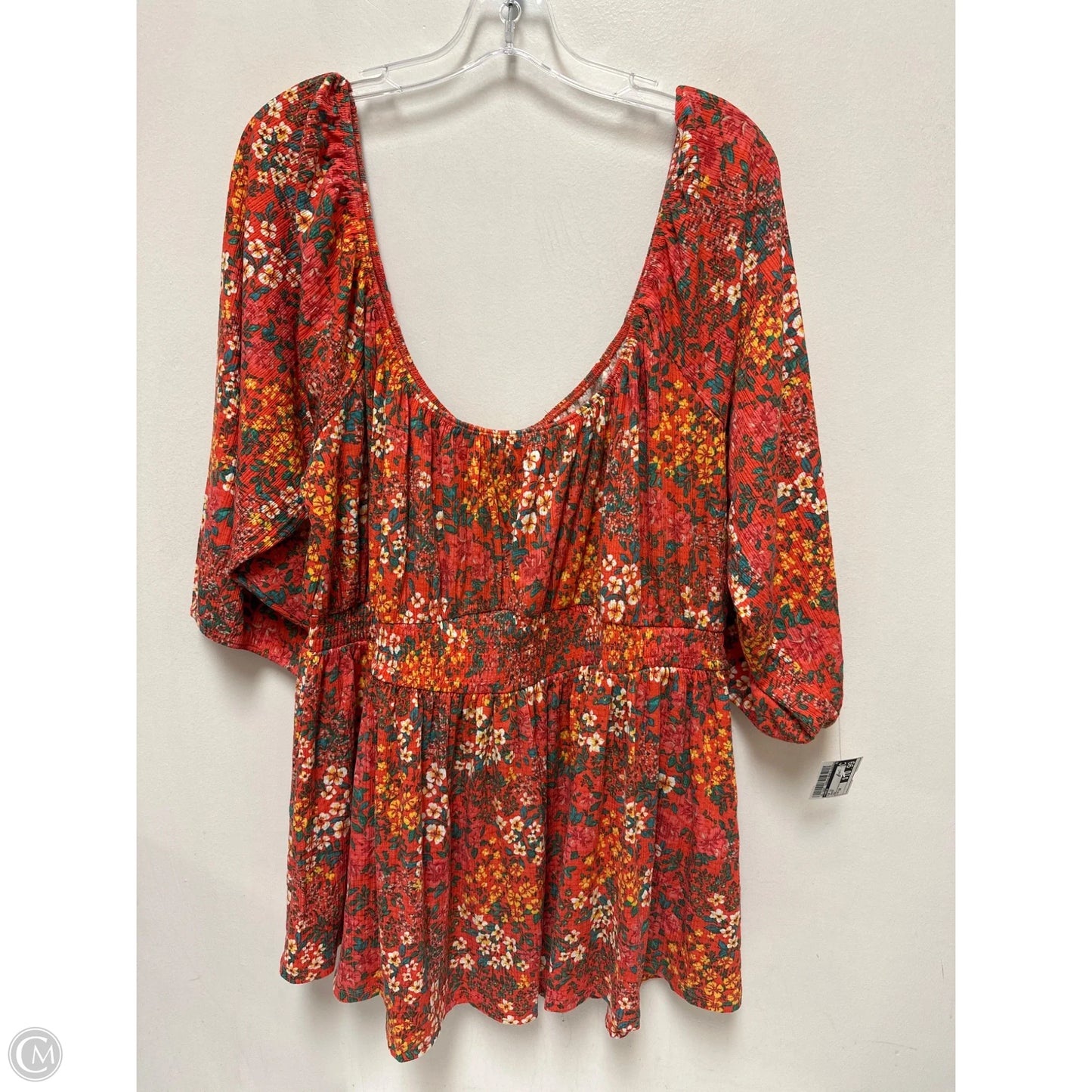 Top Long Sleeve By Torrid In Orange, Size: 3x