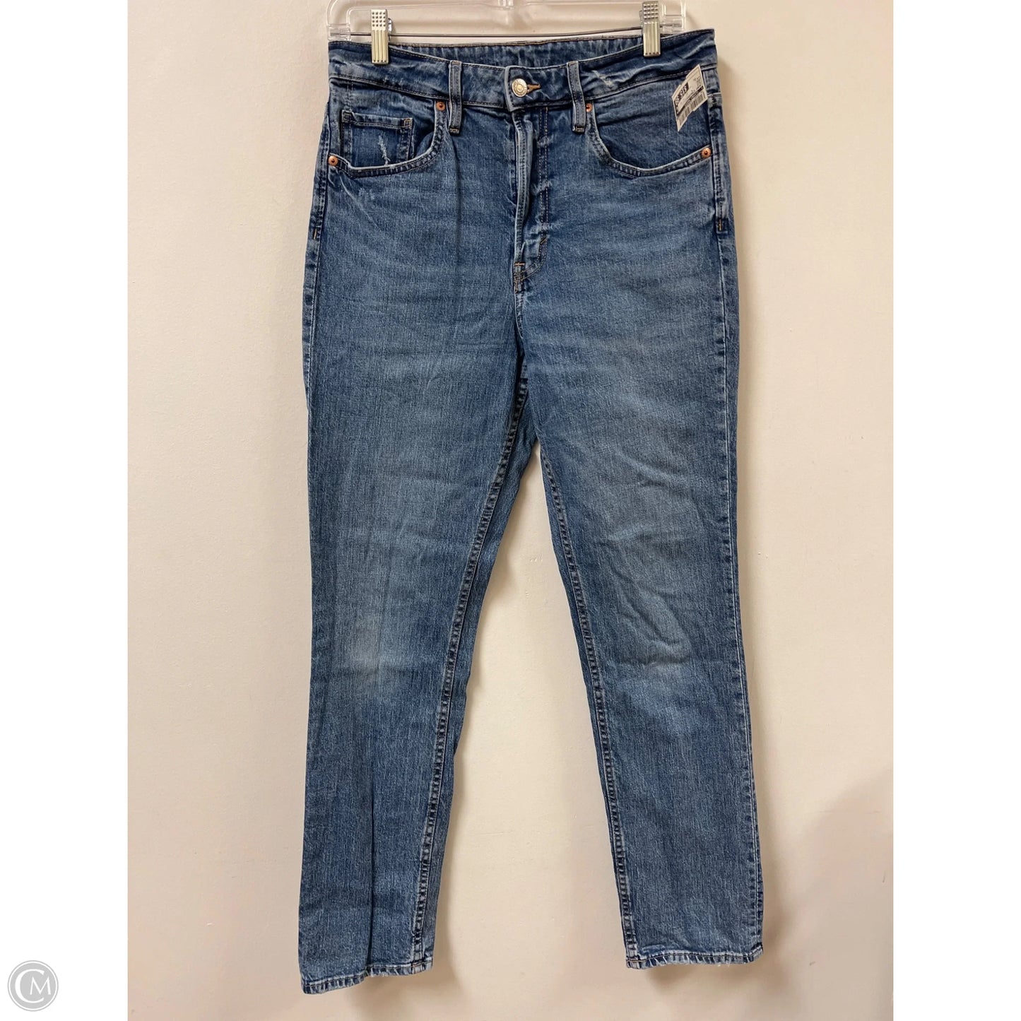 Jeans Straight By Clothes Mentor In Blue Denim, Size: 10