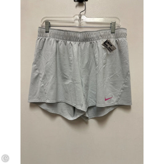Athletic Shorts By Nike In Grey, Size: L