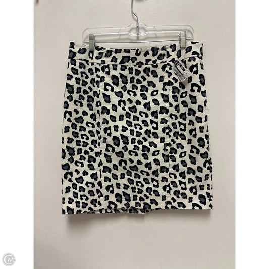 Skirt Midi By Merona In Animal Print, Size: 10