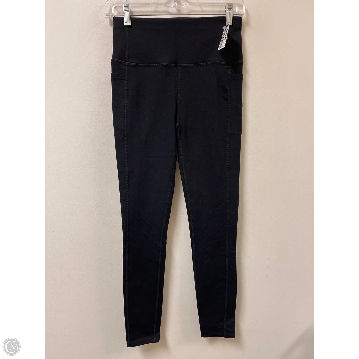 Athletic Leggings By Skechers In Black, Size: S