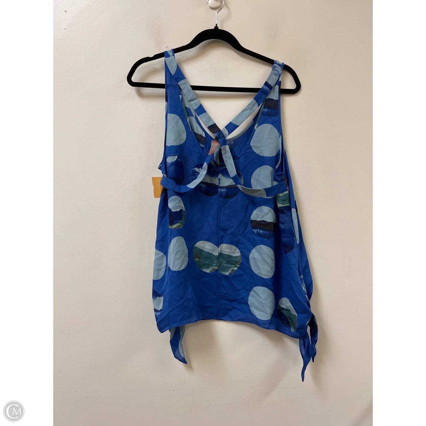 Top Sleeveless By Leifsdottir In Blue, Size: L