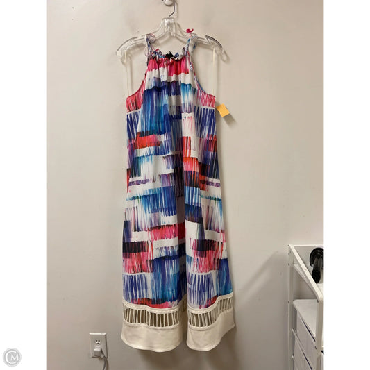 Dress Casual Maxi By Clothes Mentor In Multi-colored, Size: L