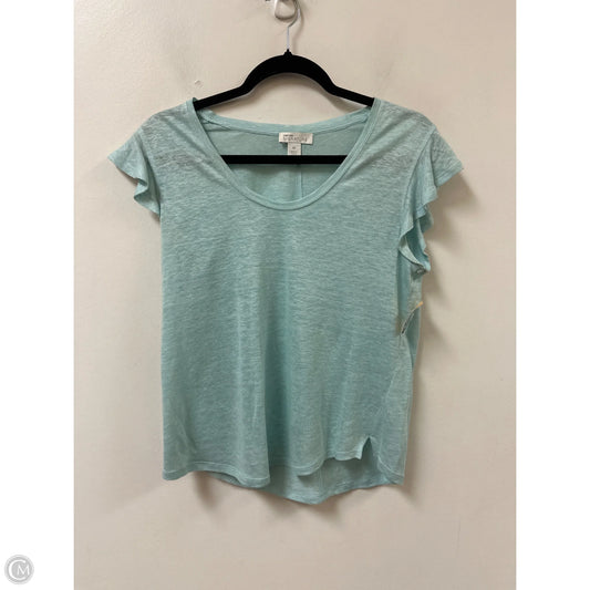 Top Short Sleeve By Nordstrom In Blue, Size: Xs