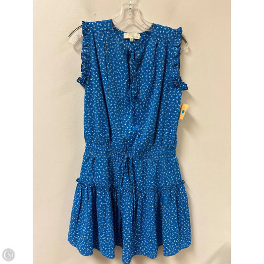Dress Casual Short By Pinch In Blue & White, Size: S