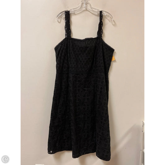 Dress Casual Short By Ann Taylor In Black, Size: 1x