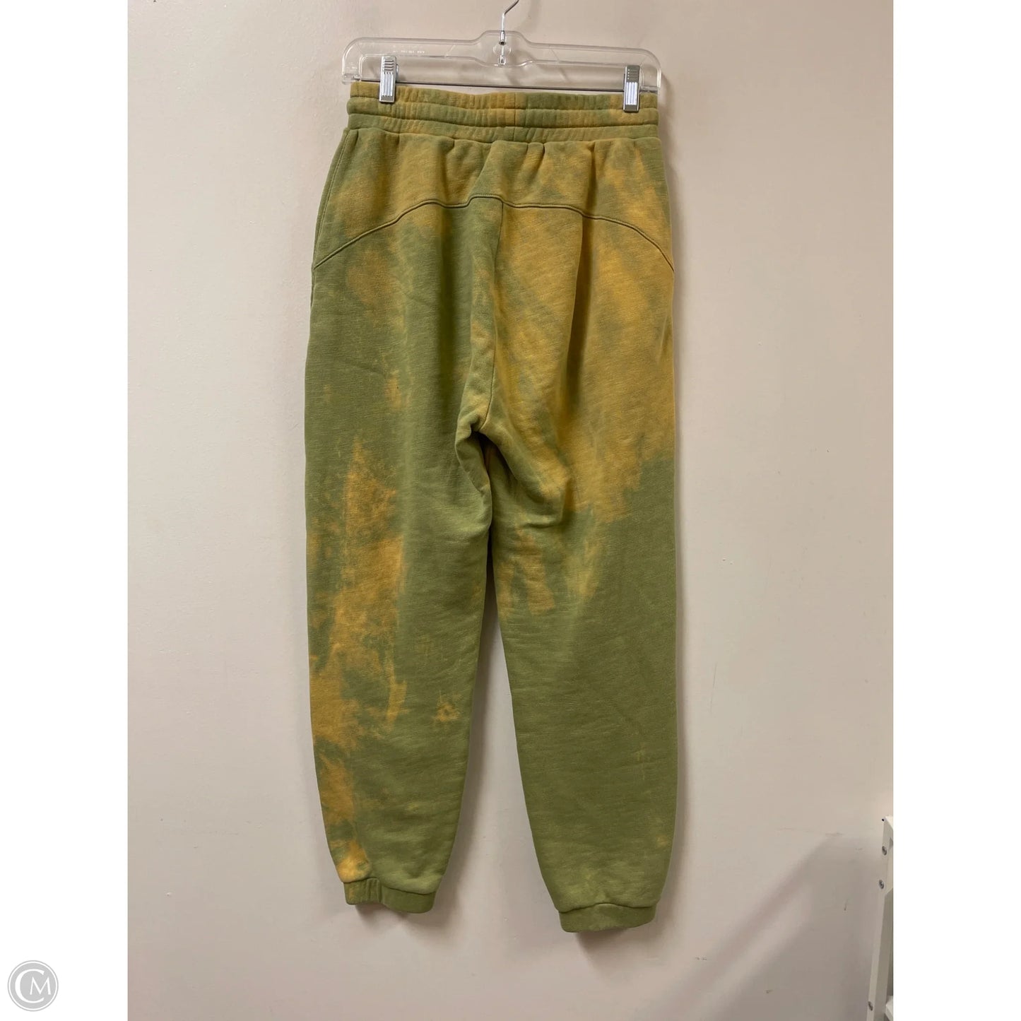 Athletic Pants By Sweaty Betty In Green & Yellow, Size: 4