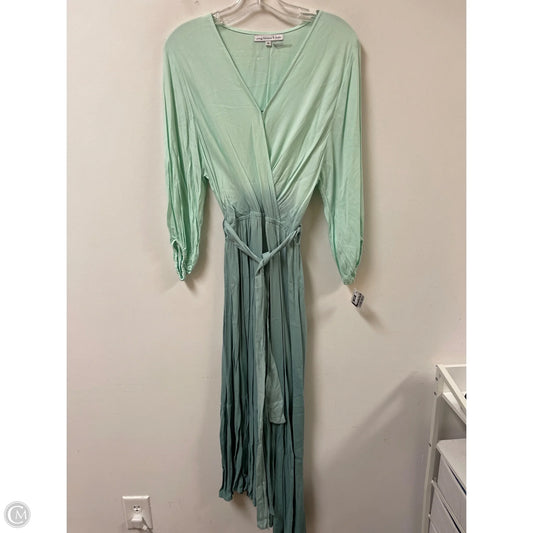 Dress Casual Midi By Young Fabulous & Broke In Green, Size: S