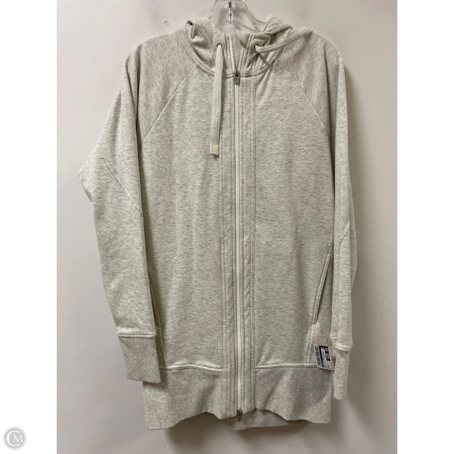 Athletic Jacket By Athleta In Grey, Size: S