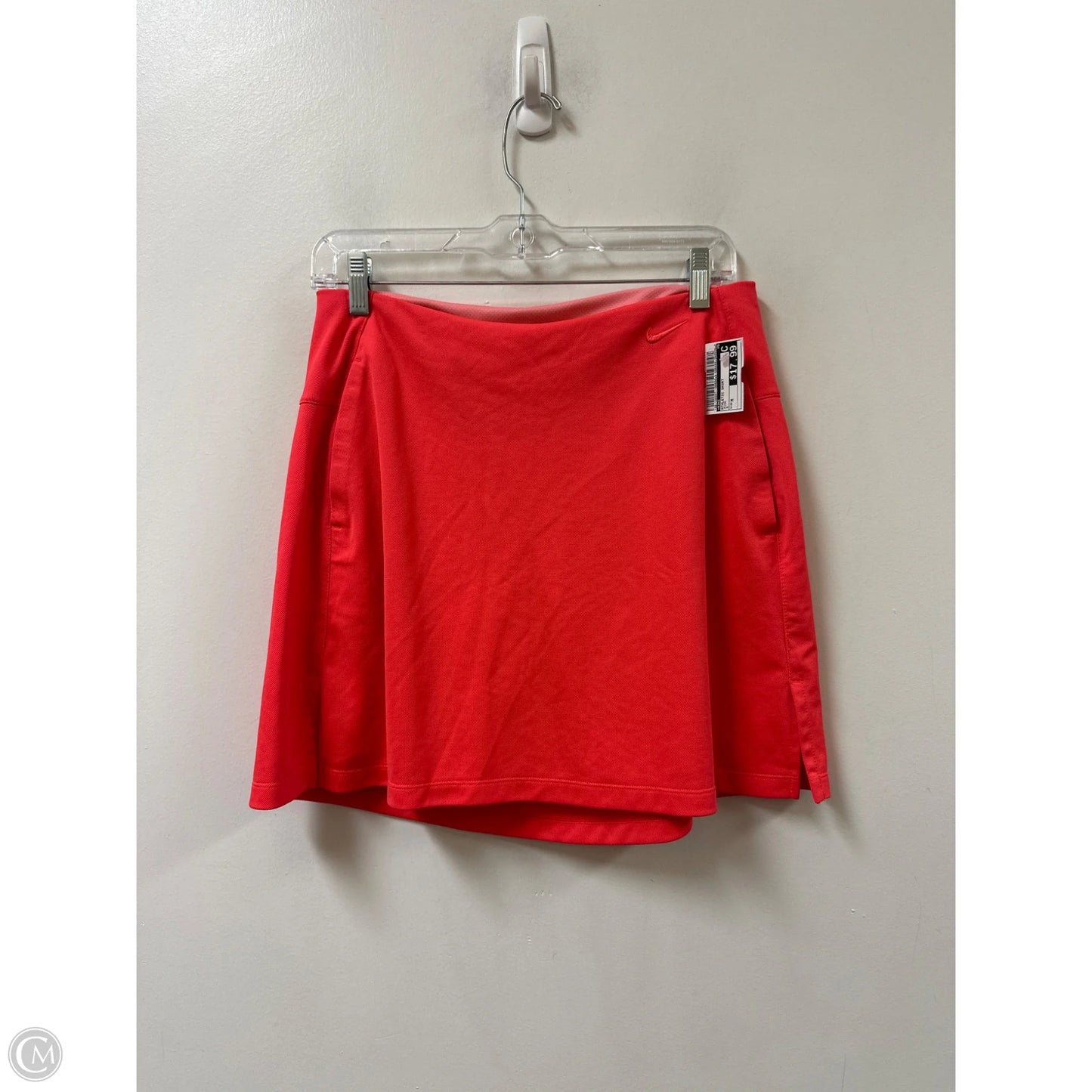 Athletic Skort By Nike In Pink, Size: M
