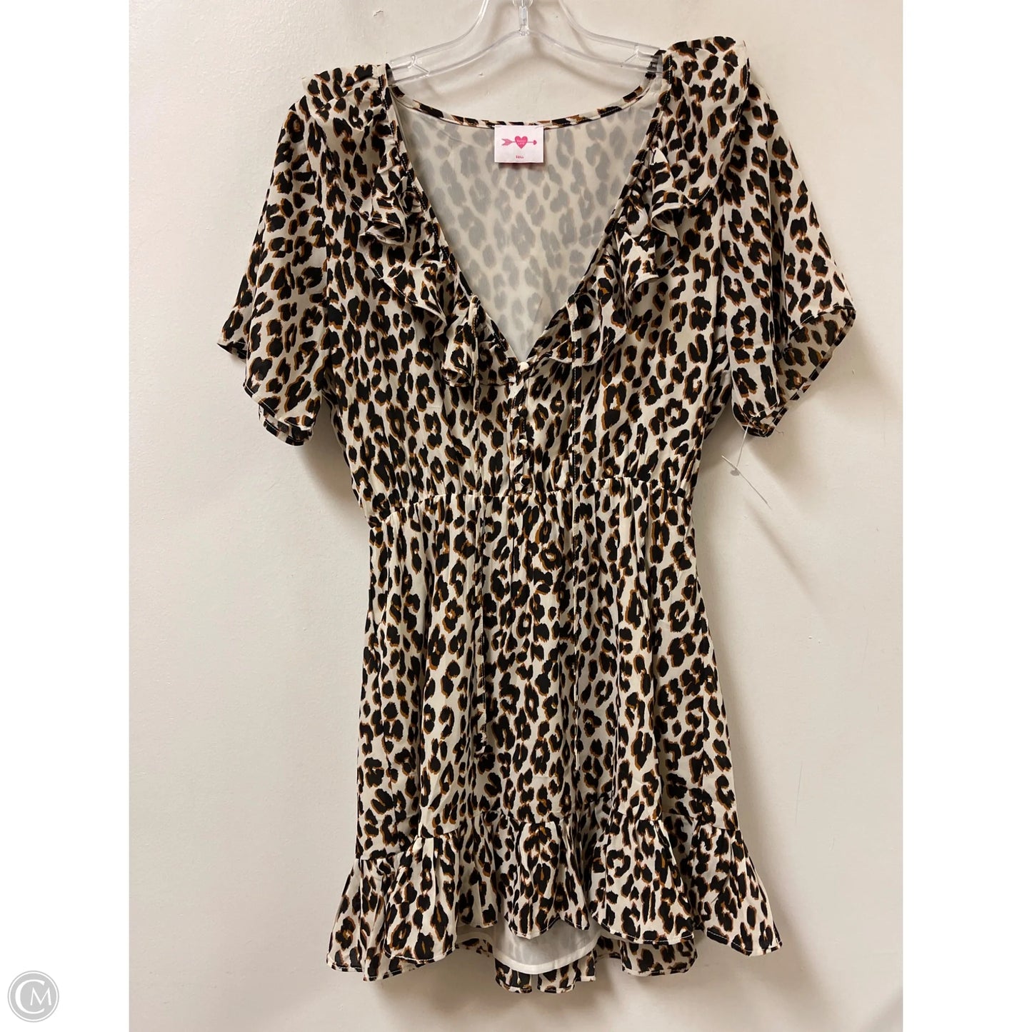 Dress Casual Short By Buddy Love In Animal Print, Size: S