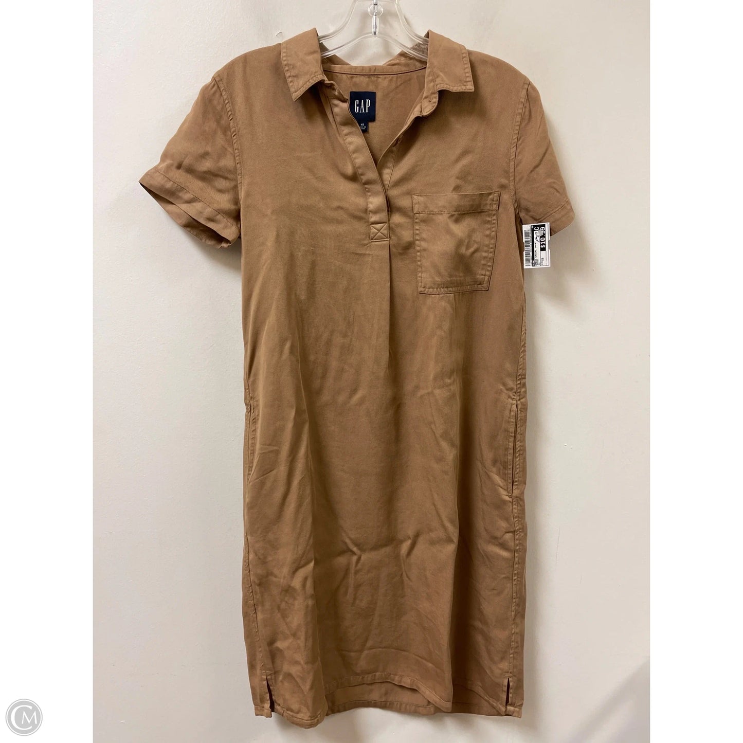 Dress Casual Short By Gap In Brown, Size: Xs