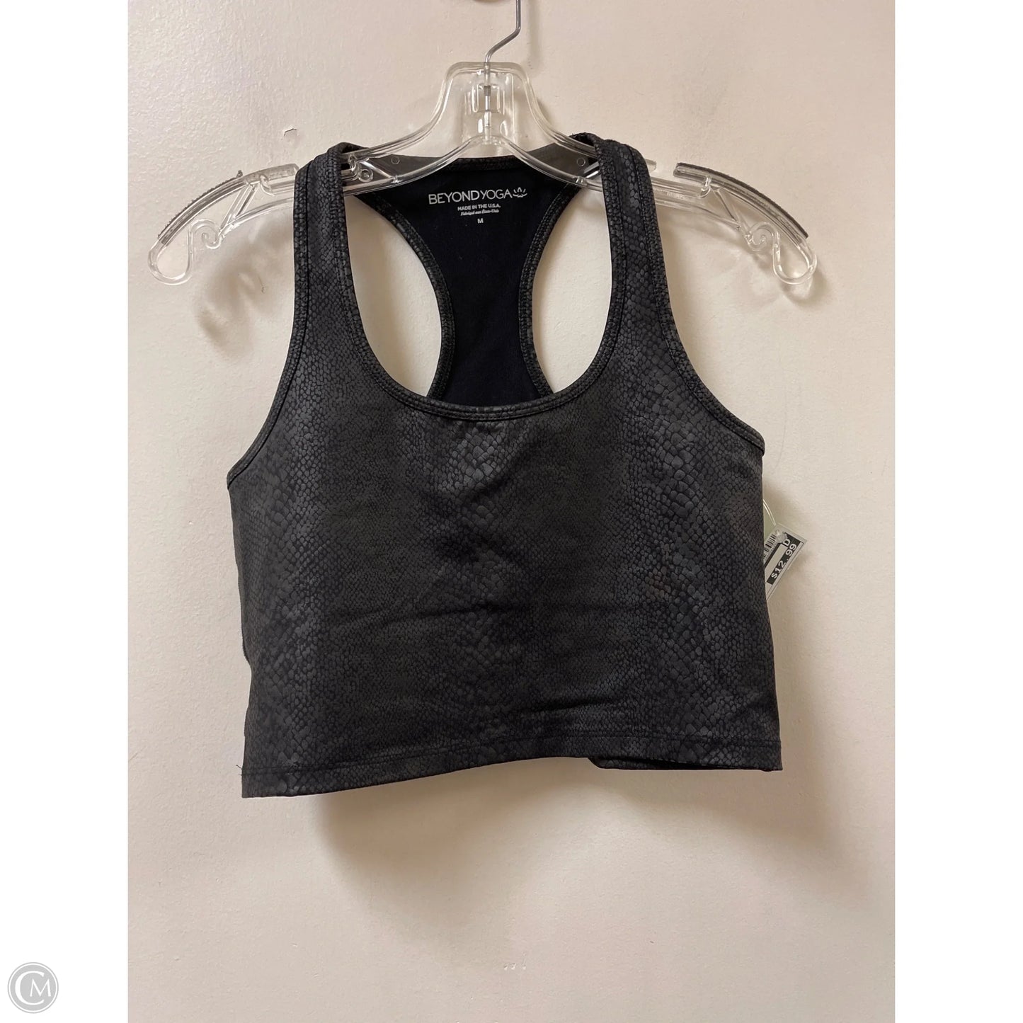 Athletic Bra By Beyond Yoga In Black, Size: M
