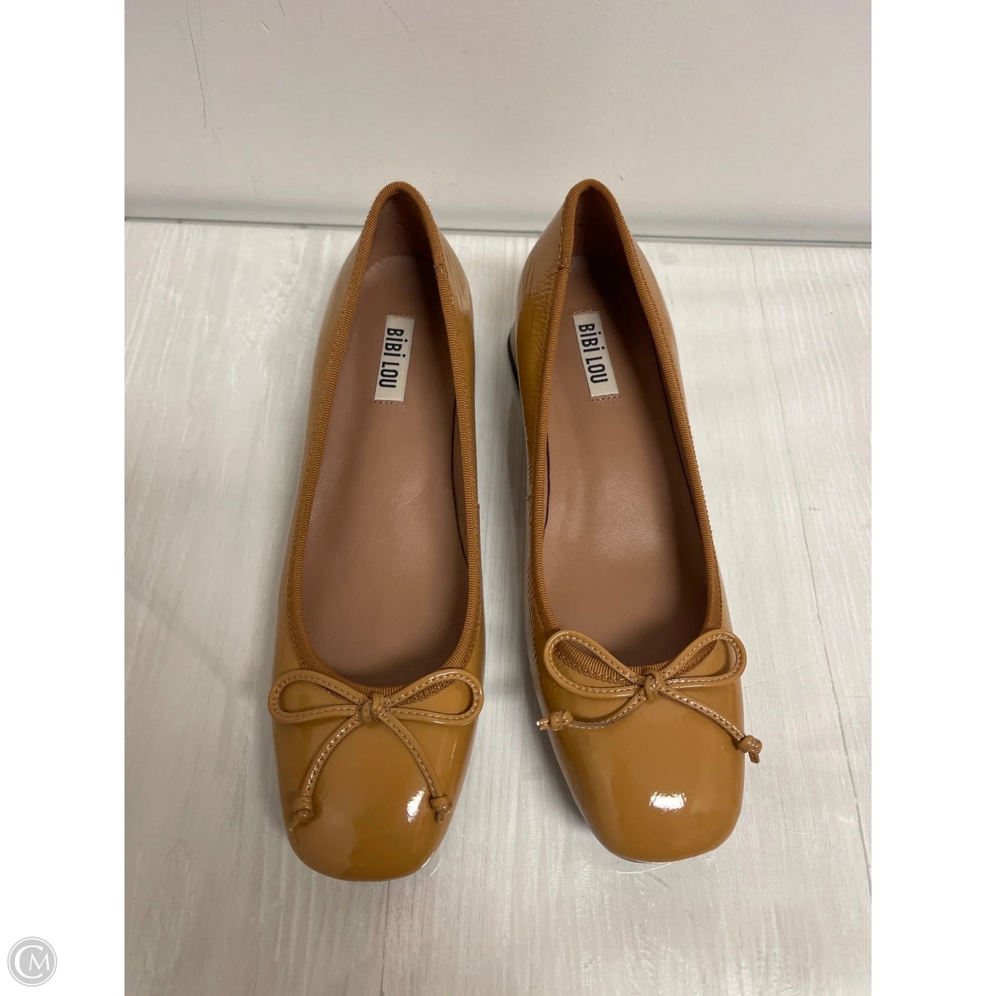 Shoes Heels Block By Clothes Mentor In Brown, Size: 7.5