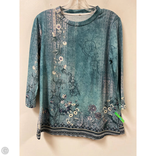 Top Long Sleeve By Clothes Mentor In Blue, Size: S