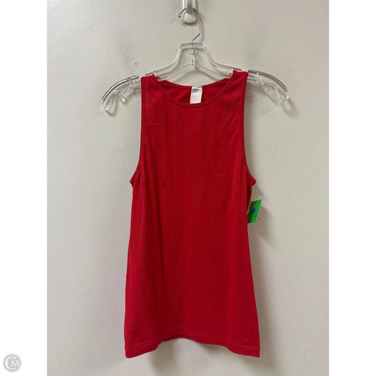 Athletic Tank Top By Fabletics In Red, Size: M