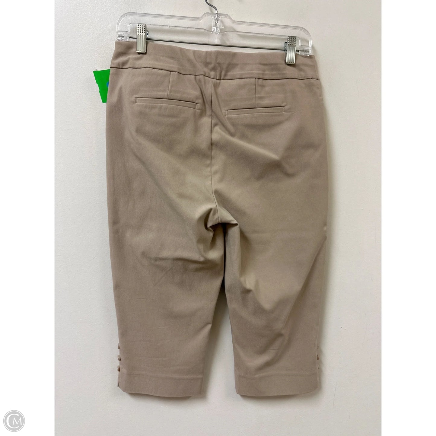Pants Cropped By Chicos In Cream, Size: 4