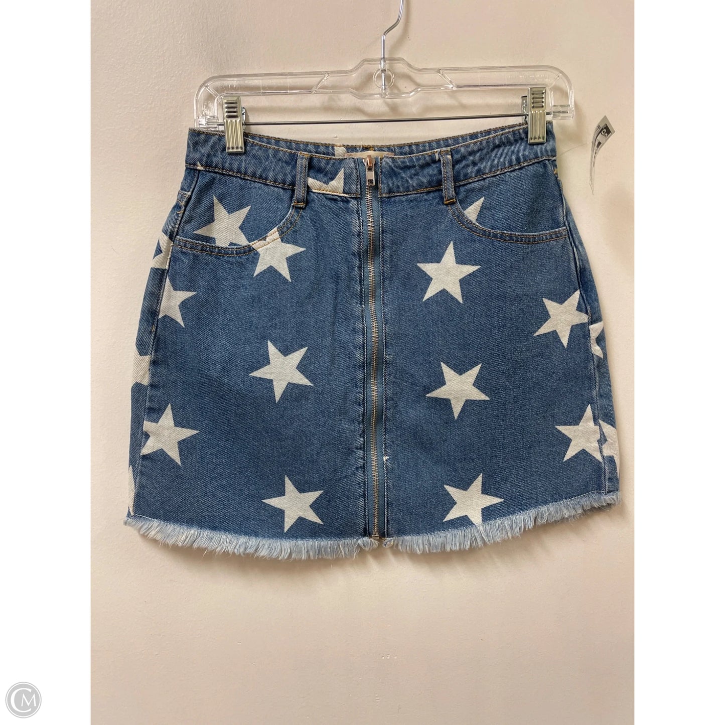 Skirt Mini & Short By Altard State In Blue, Size: 4
