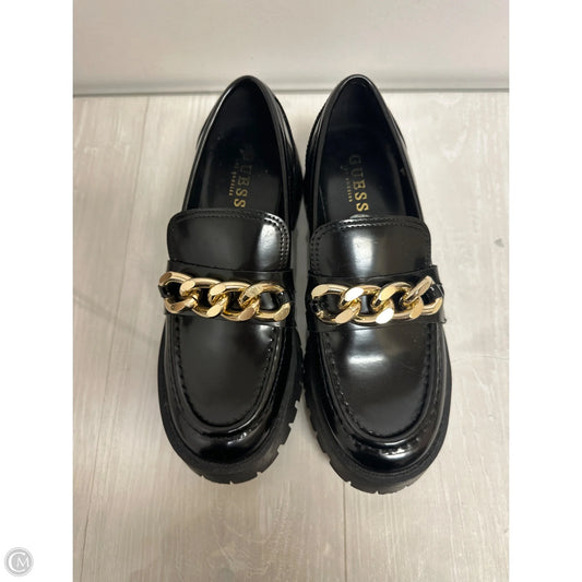Shoes Heels Platform By Guess In Black, Size: 6.5