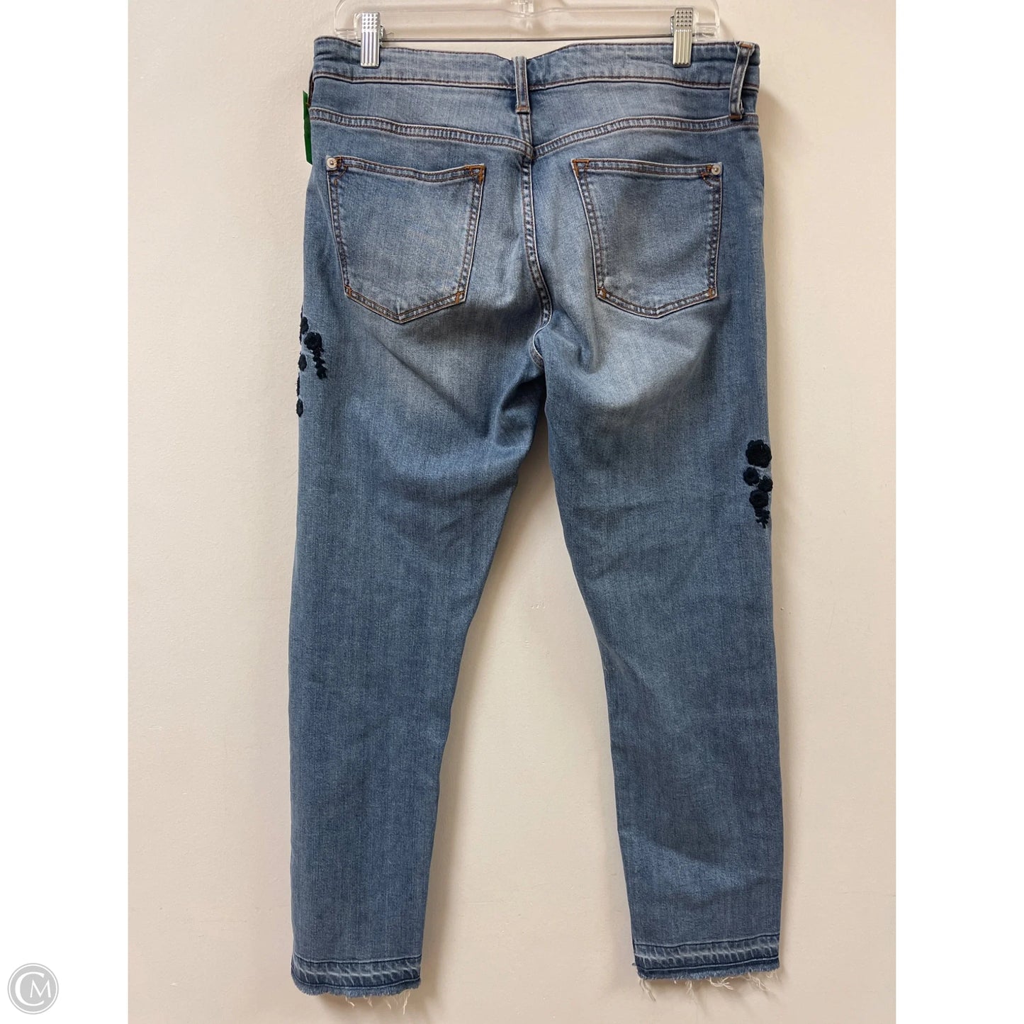 Jeans Boyfriend By Pilcro In Blue Denim, Size: 6