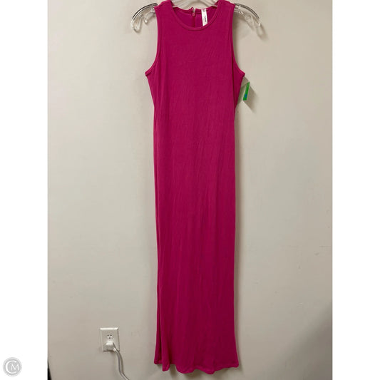 Dress Casual Maxi By Clothes Mentor In Pink, Size: L