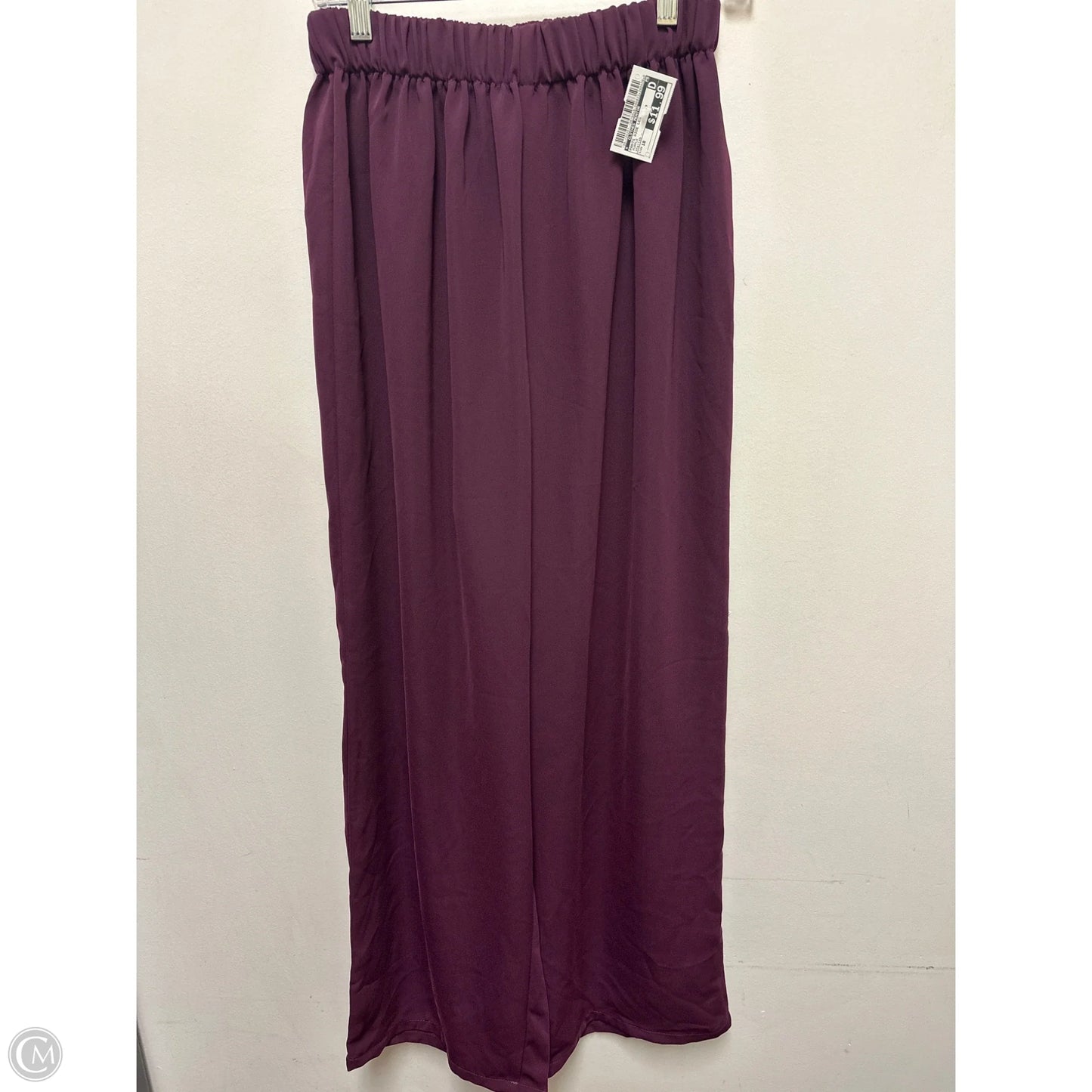 Pants Wide Leg By Clothes Mentor In Purple, Size: 18