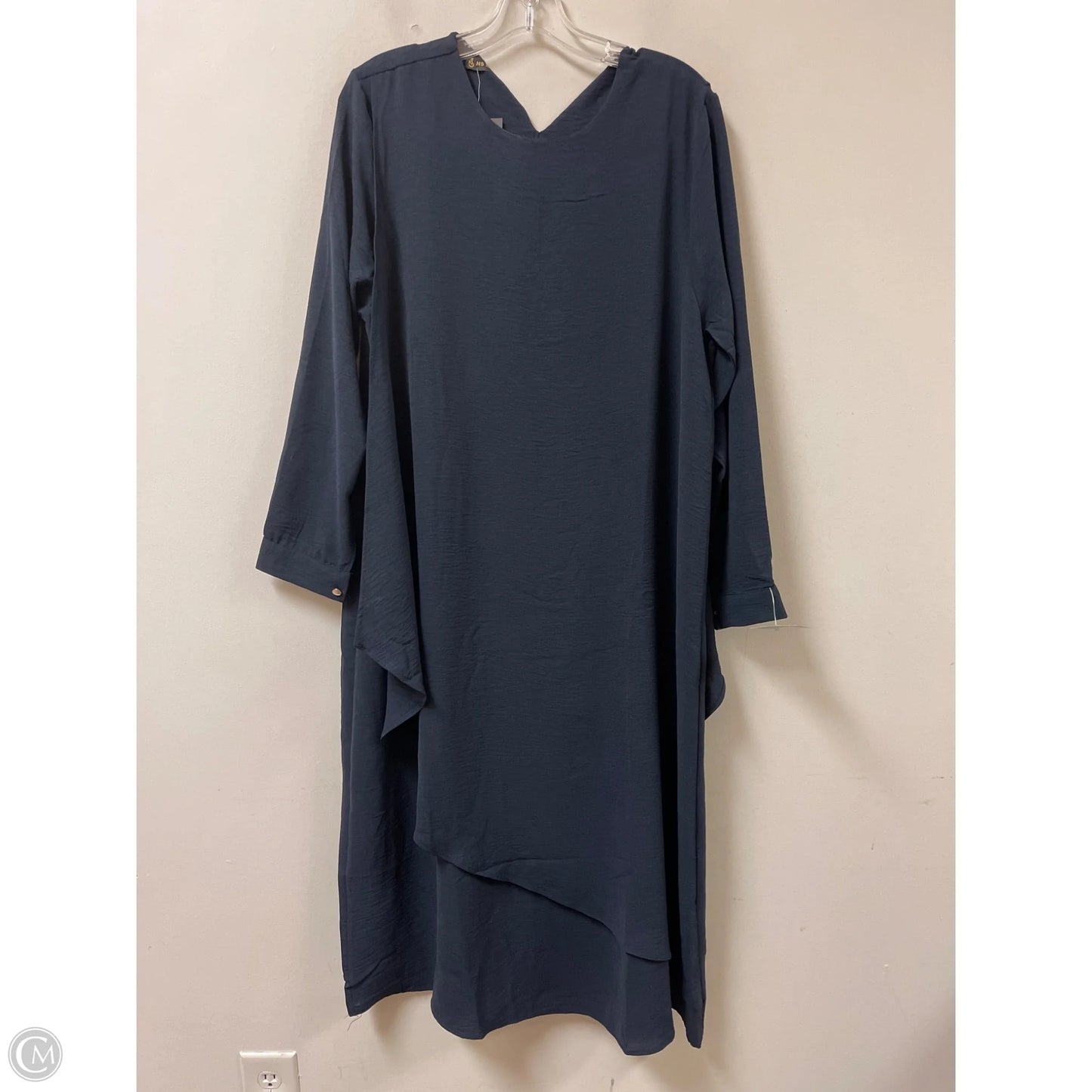 Dress Casual Maxi By Clothes Mentor In Navy, Size: Xl