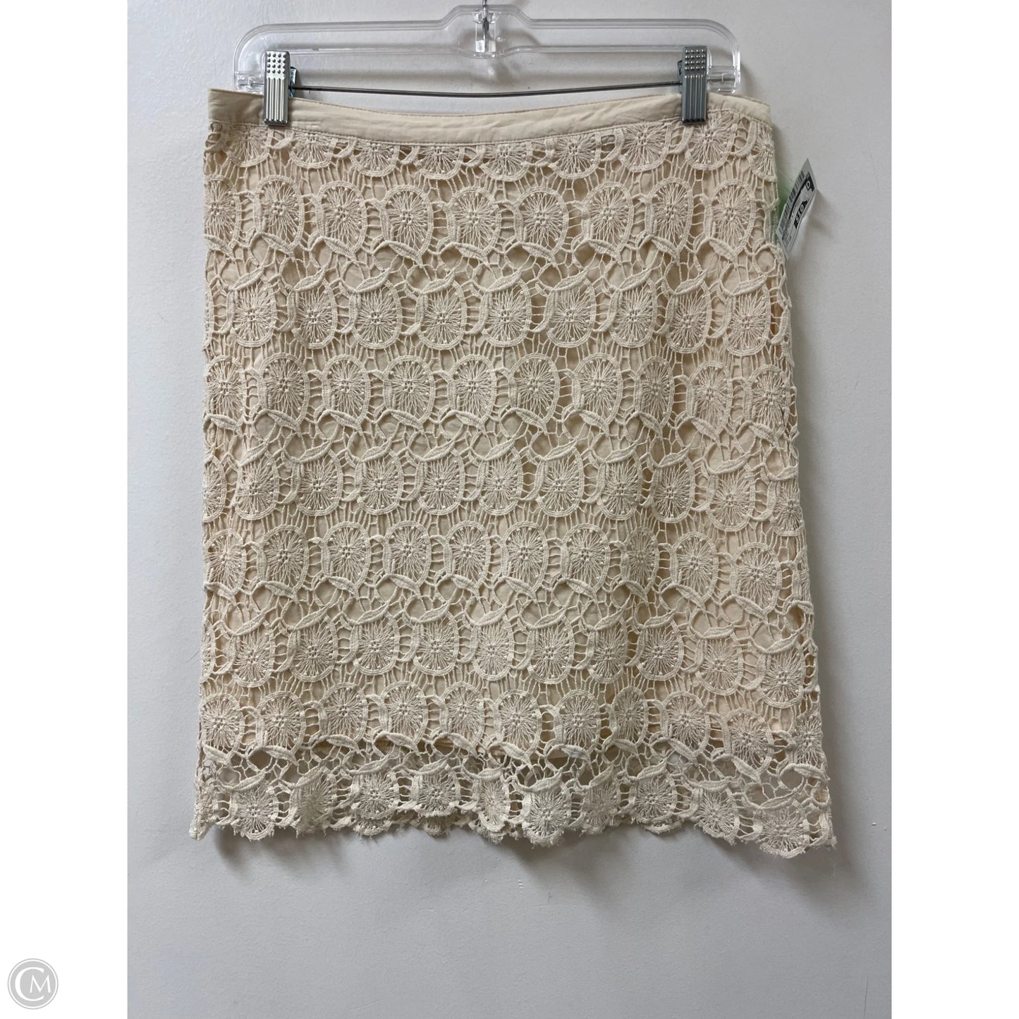 Skirt Mini & Short By Cremieux In Cream, Size: 10