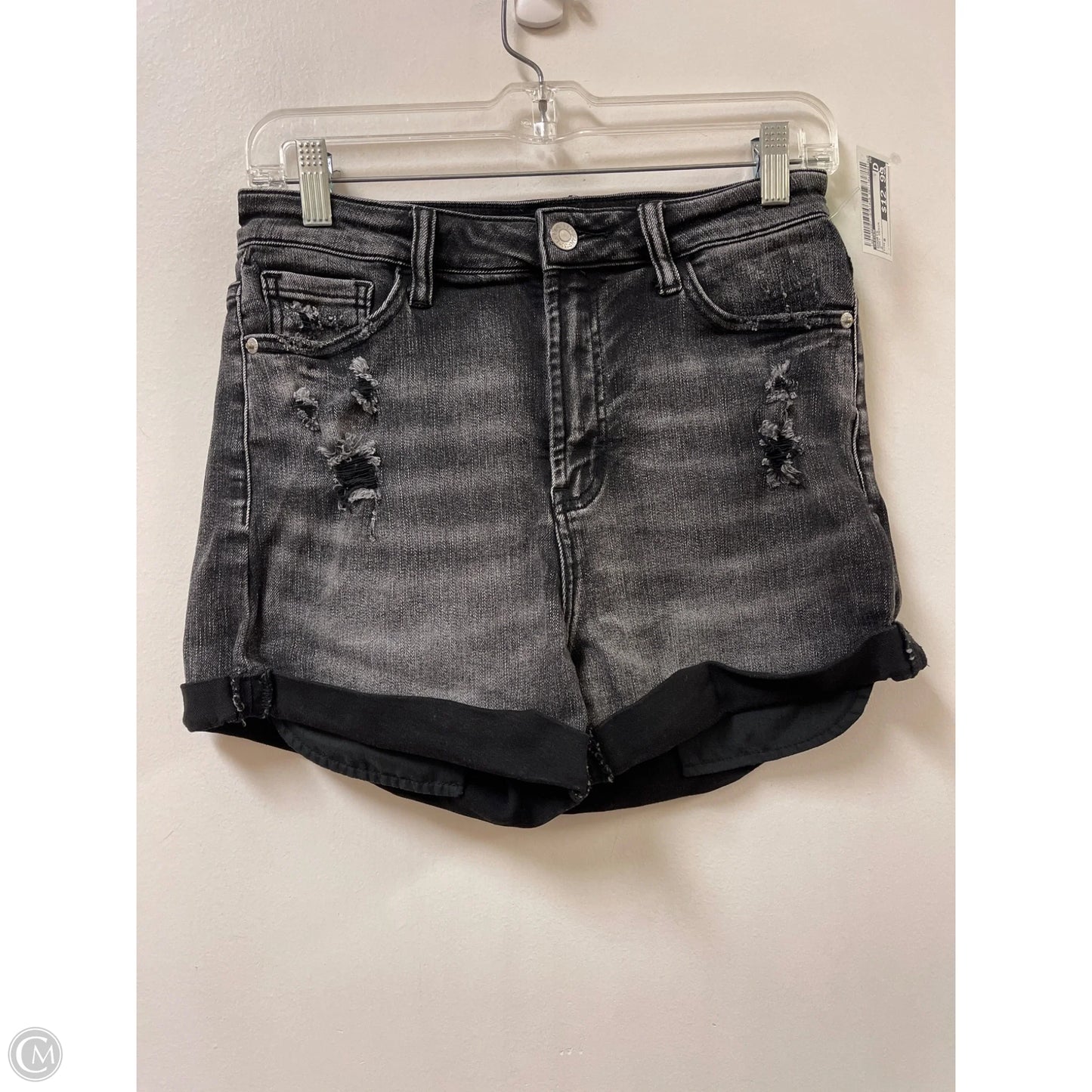 Shorts By Risen In Grey Denim, Size: 8