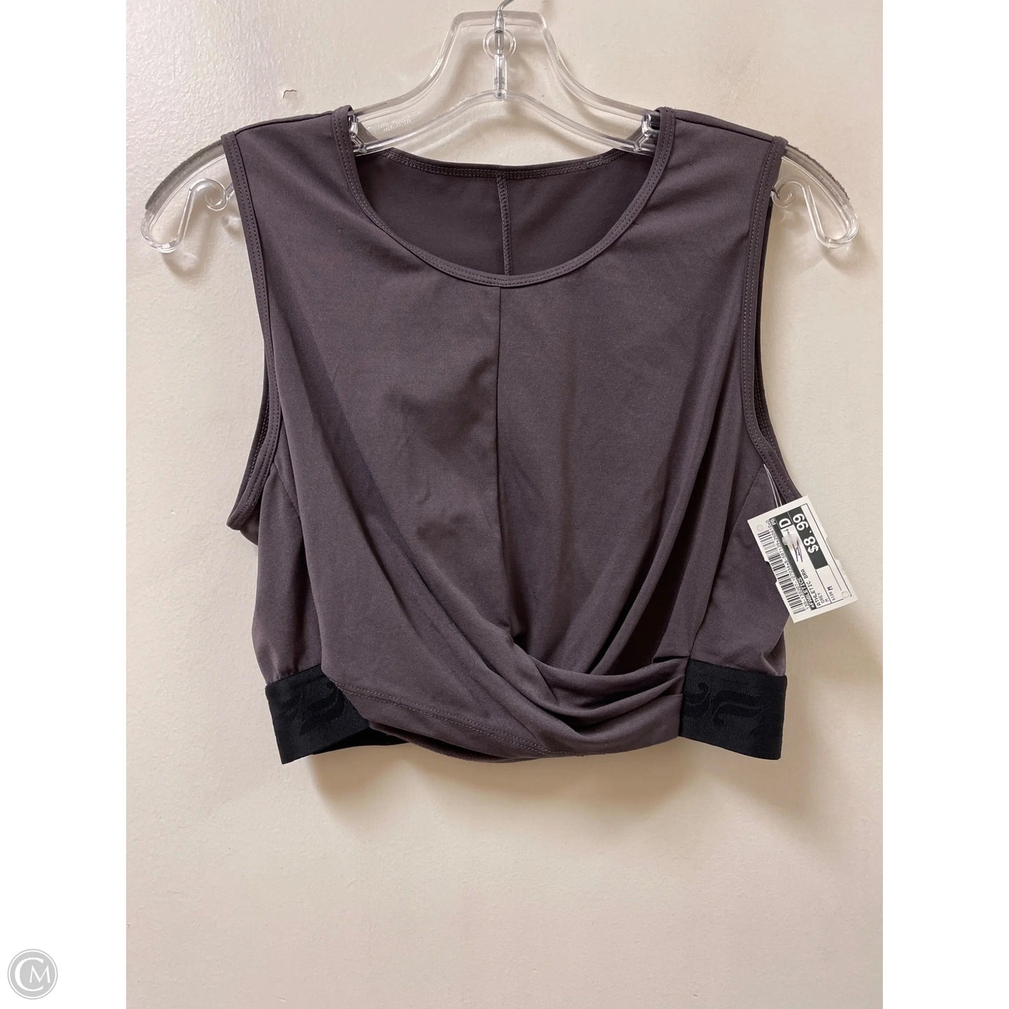 Athletic Bra By Fabletics In Grey, Size: M