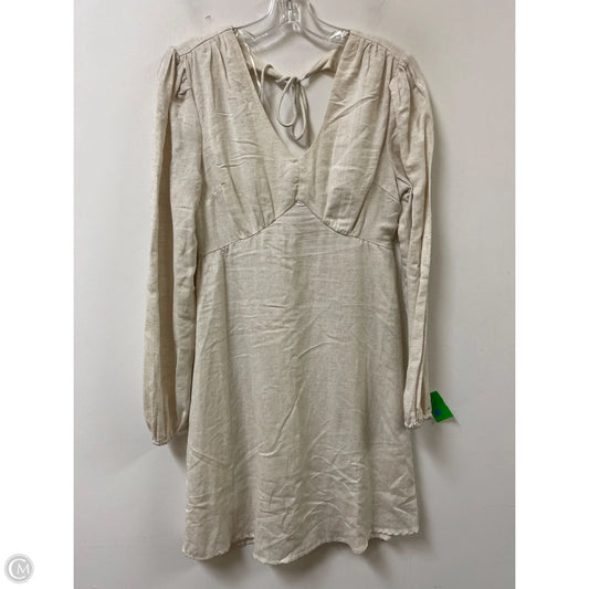 Dress Casual Short By Sincerely Jules In Cream, Size: M