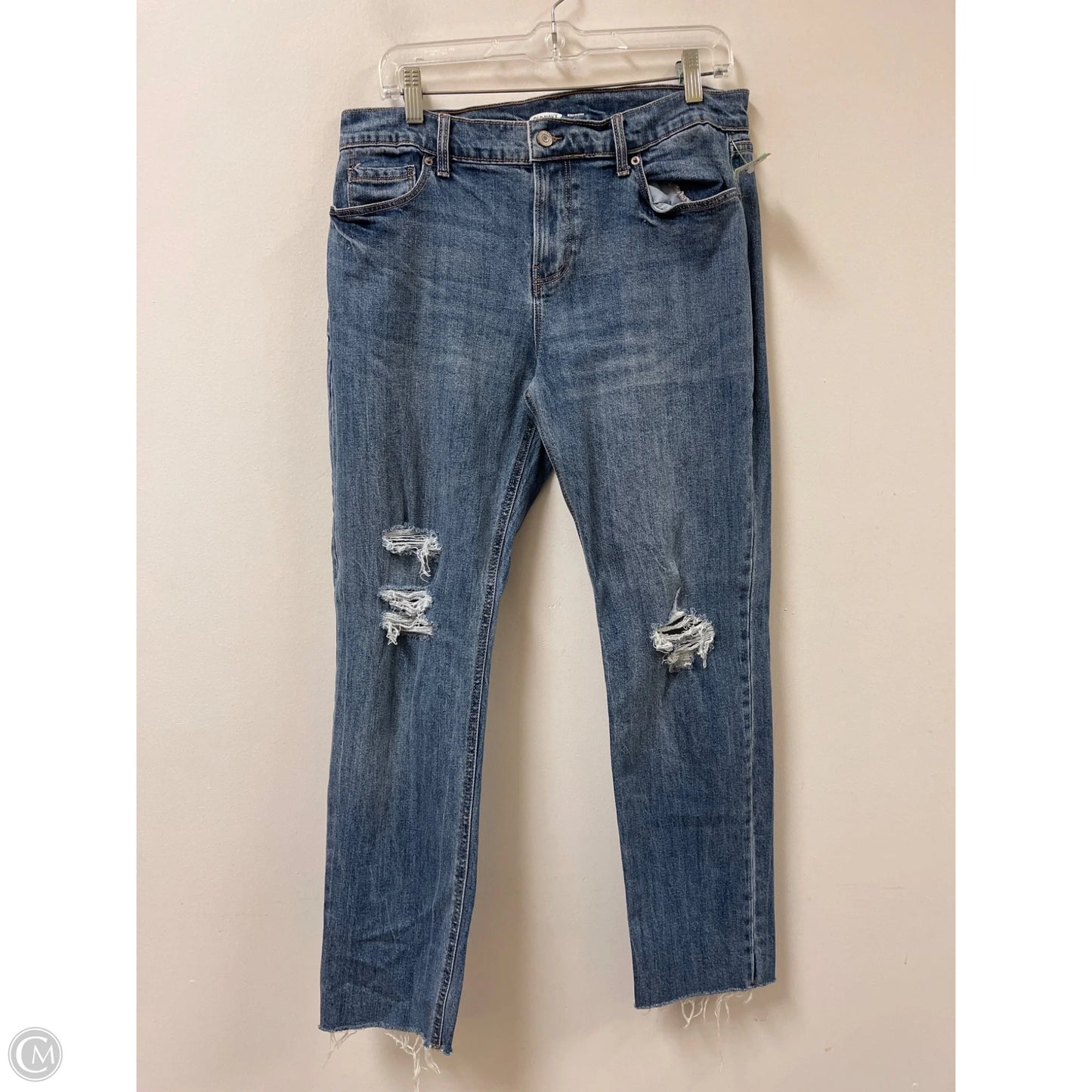 Jeans Boyfriend By Old Navy In Blue Denim, Size: 10