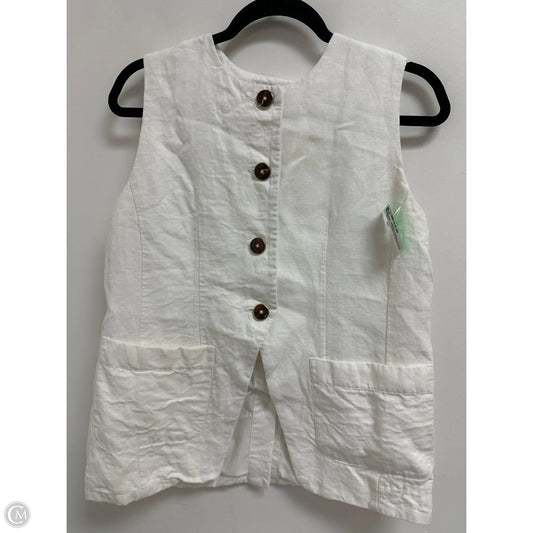 Vest Other By Chicos In White, Size: S