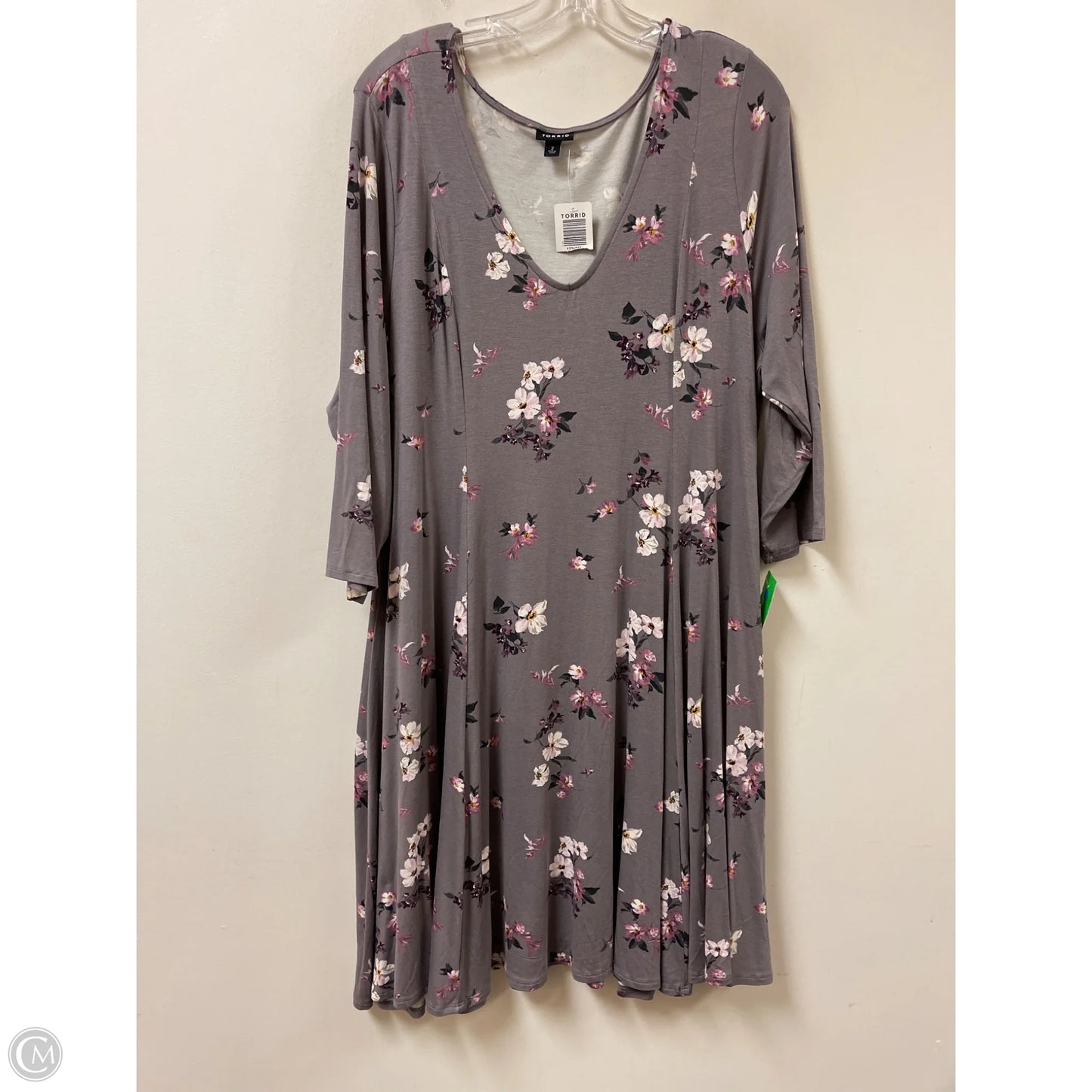 Dress Casual Short By Torrid In Purple, Size: 2x