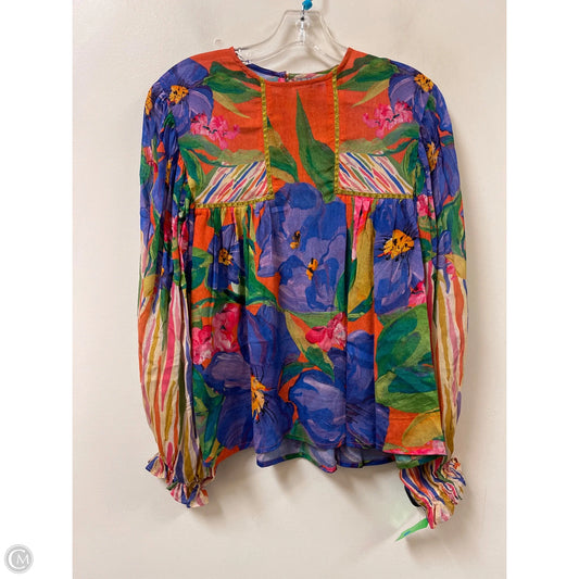 Top Long Sleeve By Blank London In Multi-colored, Size: Xs