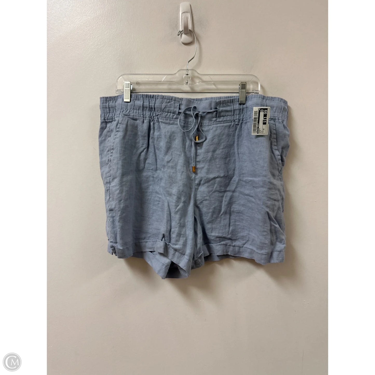 Shorts By Ellen Tracy In Blue, Size: 16