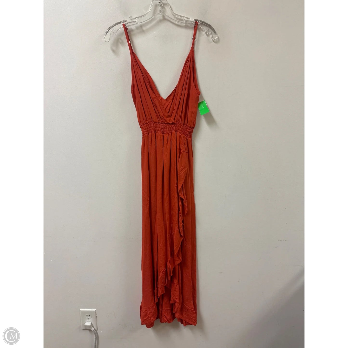 Dress Casual Maxi By Clothes Mentor In Orange, Size: S