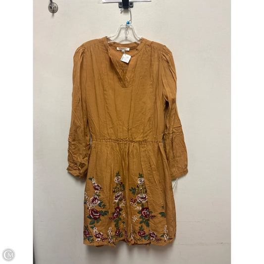 Dress Casual Short By Andree By Unit In Yellow, Size: M