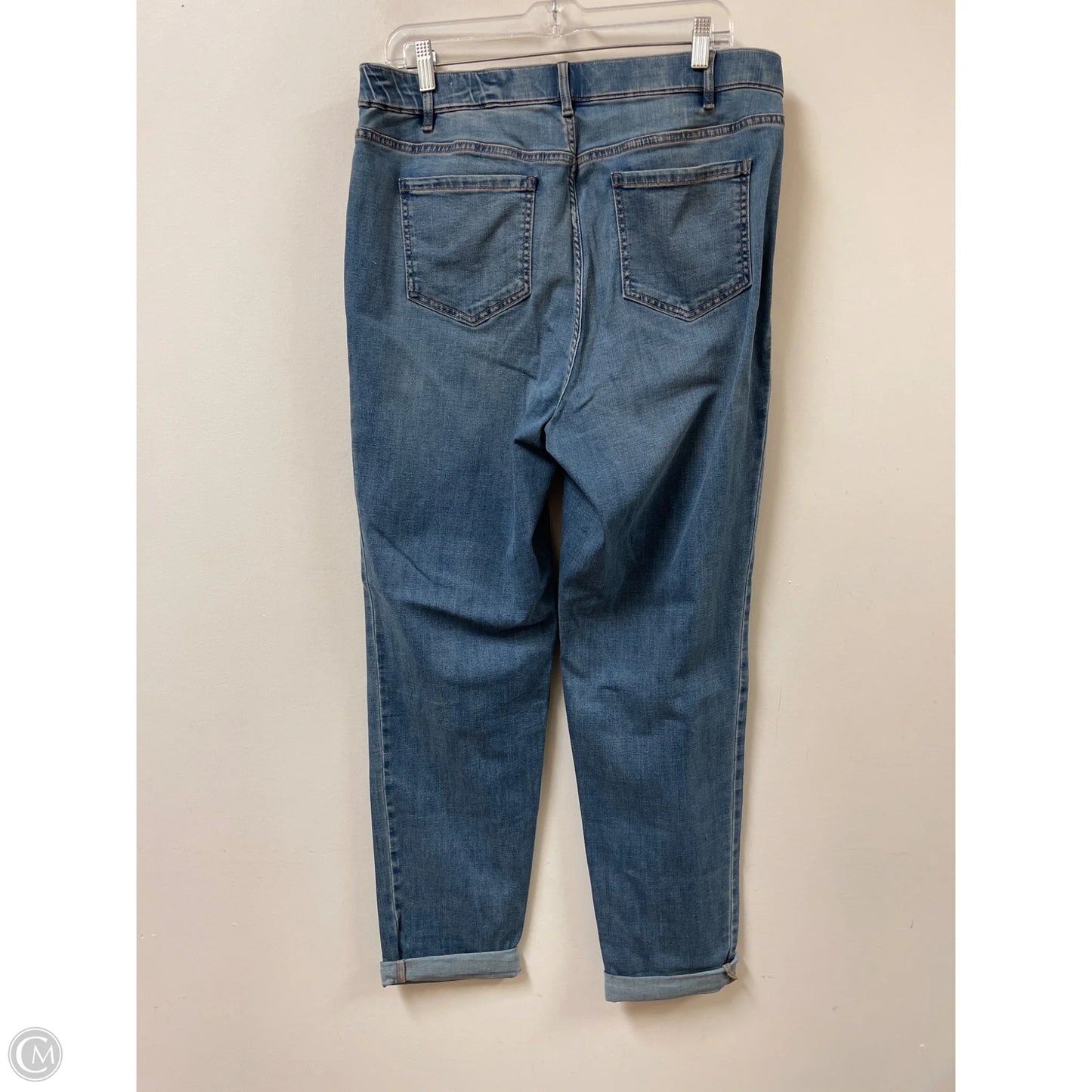 Jeans Boyfriend By J. Jill In Blue Denim, Size: 16