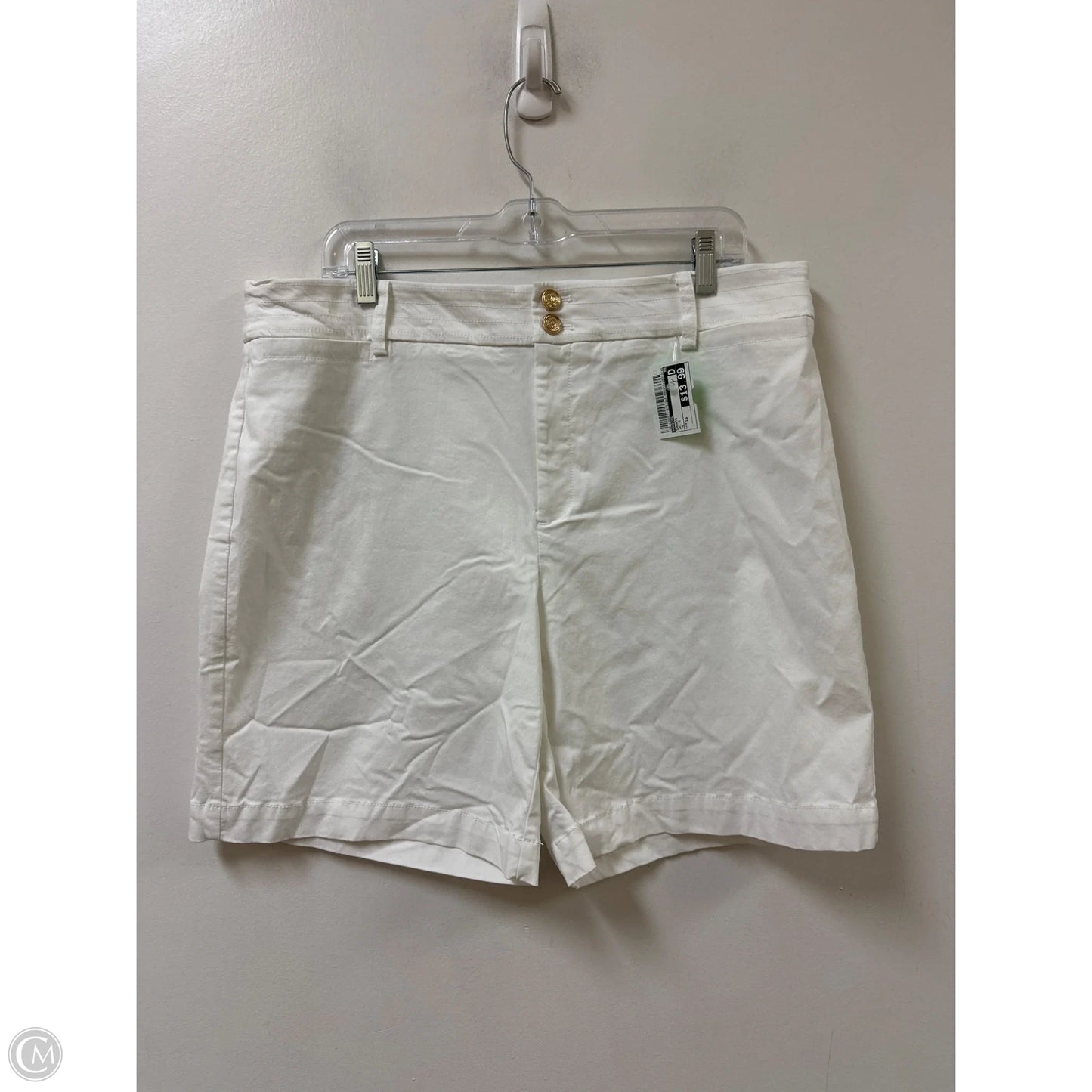 Shorts By Chicos In White, Size: 16
