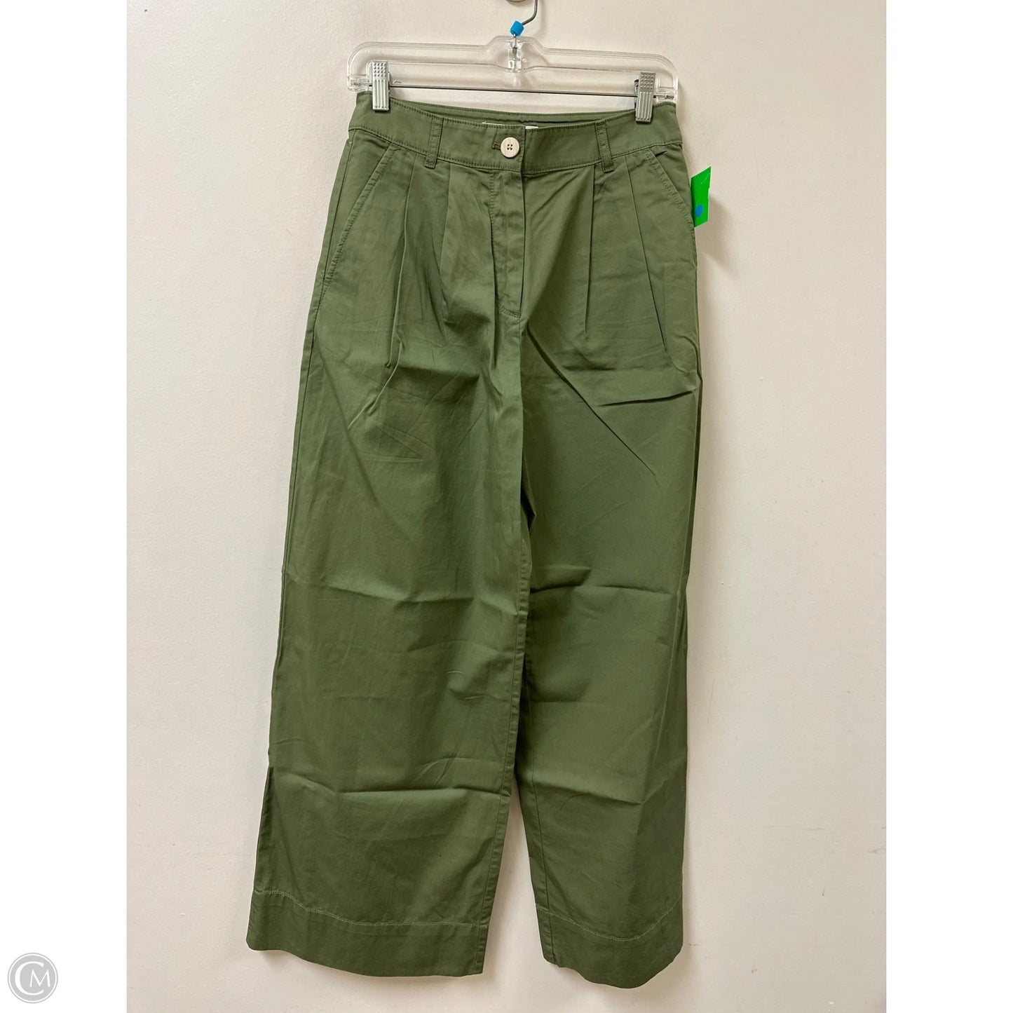 Pants Wide Leg By Loft In Green, Size: 0