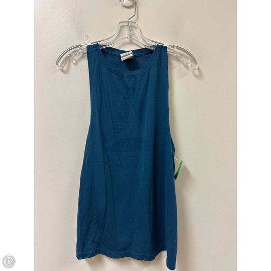 Athletic Tank Top By Reebok In Blue, Size: M